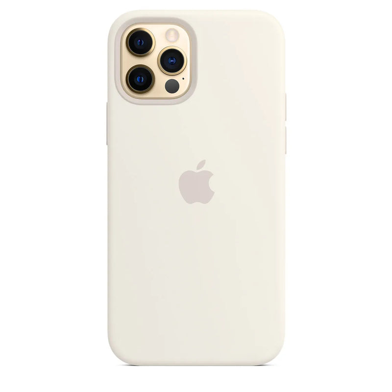 Capa de silicone oficial original para Apple iPhone, logotipo completo, iPhone