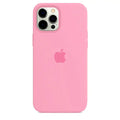 Capa de silicone oficial original para Apple iPhone, logotipo completo, iPhone