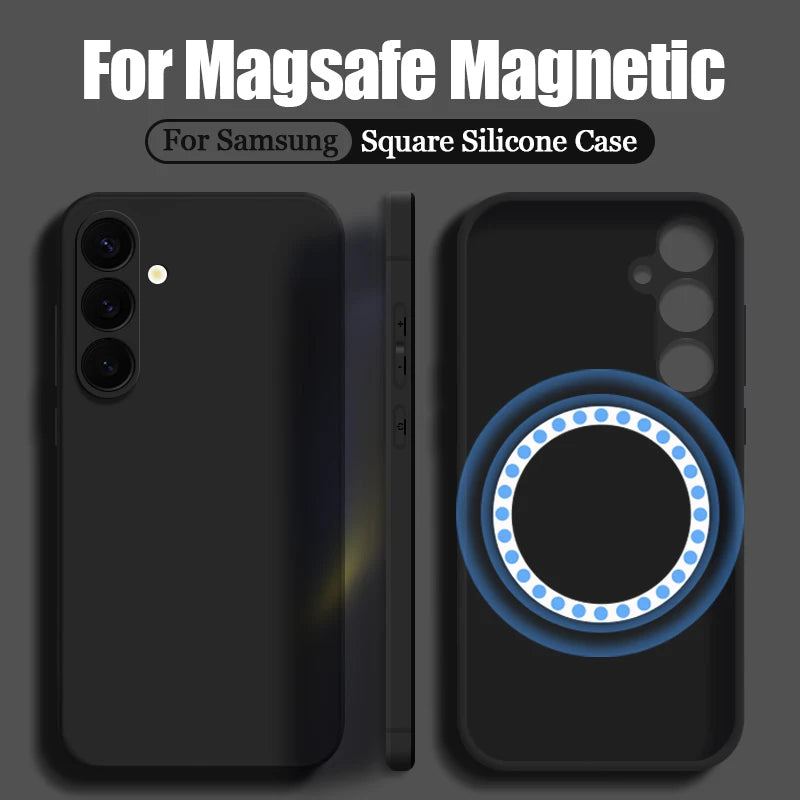 Capa de silicone magnética de luxo