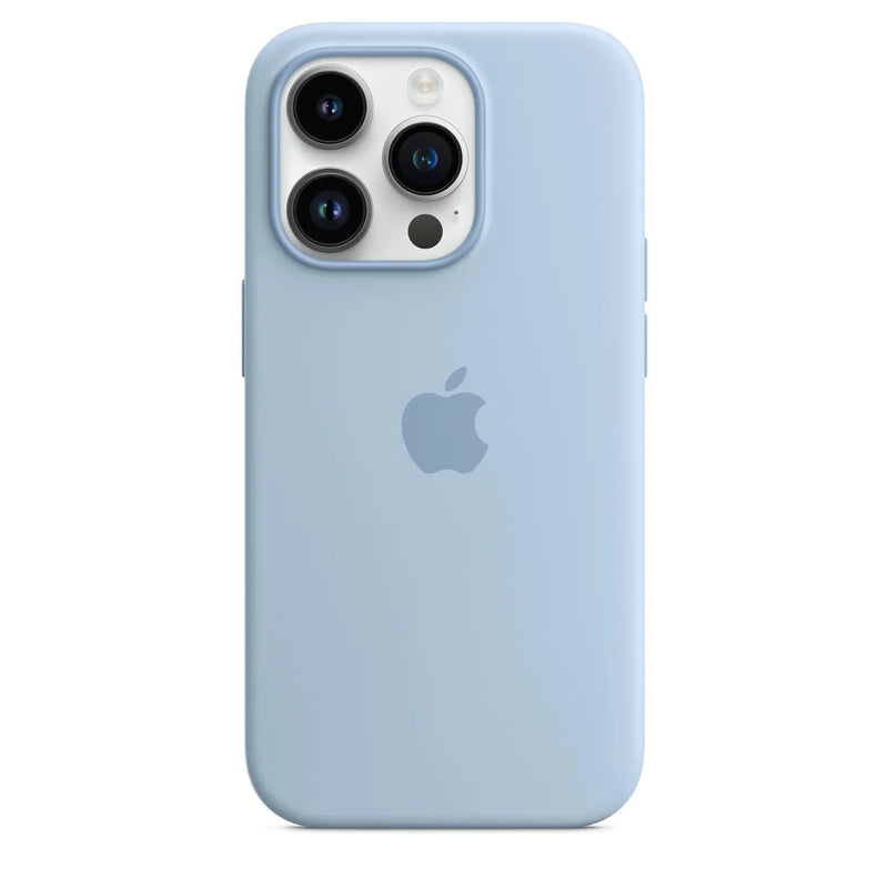 Capa de silicone oficial original para Apple iPhone, logotipo completo, iPhone