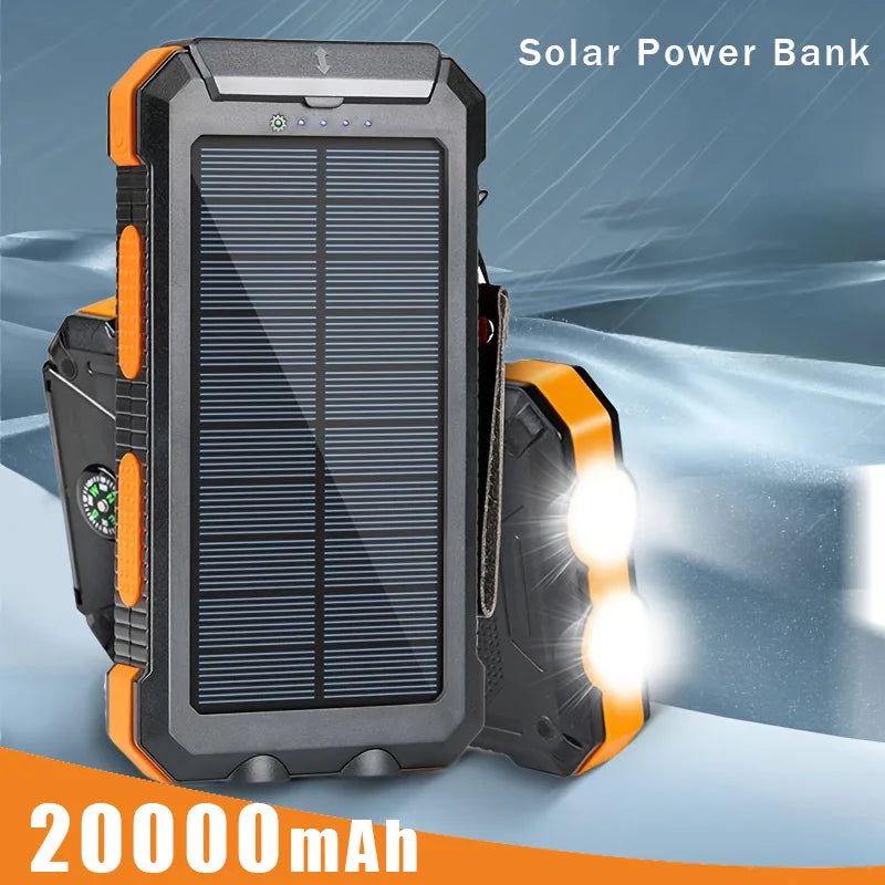 Carregador solar portátil para smartphones