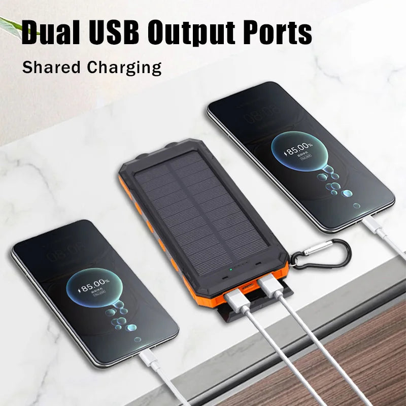 Carregador solar portátil para smartphones