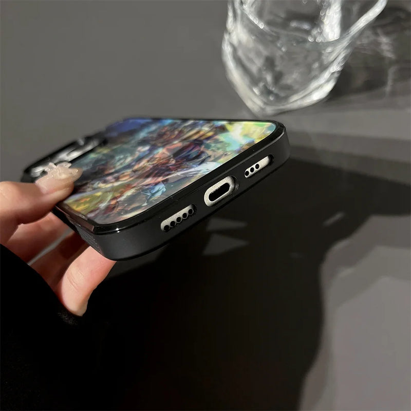 Capa Magnetica Dragon Ball  iPhone 16 15 14 13 12 -3D