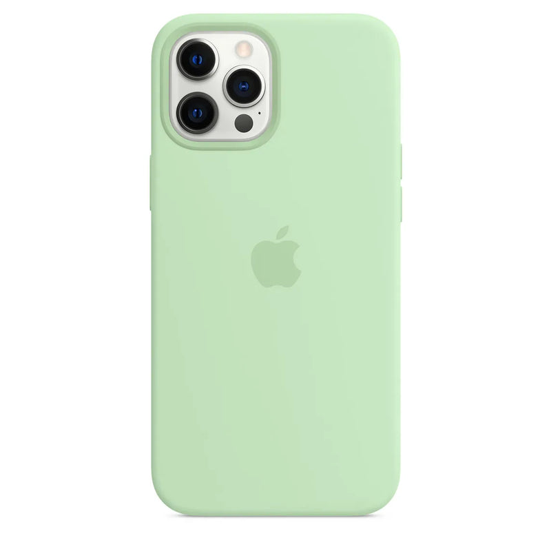 Capa de silicone oficial original para Apple iPhone, logotipo completo, iPhone