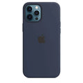 Capa de silicone oficial original para Apple iPhone, logotipo completo, iPhone