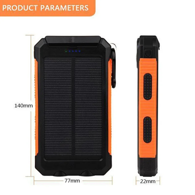 Carregador solar portátil para smartphones